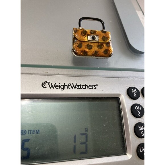 Leopard Print Purse Lapel Pin 1” - Picture 7 of 7